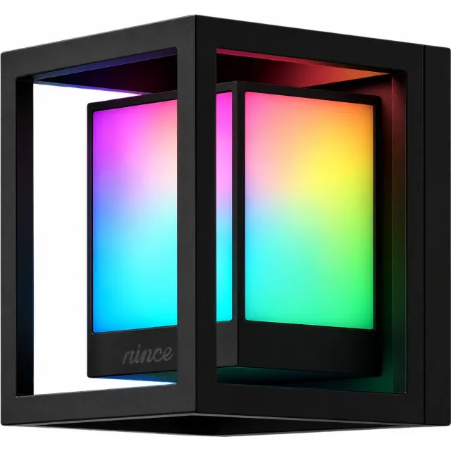 Nince 12W Wandlamp Smart App RGBCW - Wit & Gekleurd Licht - Buitenlamp - Muurlamp Groot