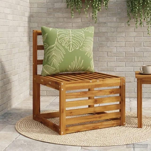 vidaXL Rugkussen PUTTEN 100% Polyester Bladontwerp 60 x 40 x 15 cm Groen