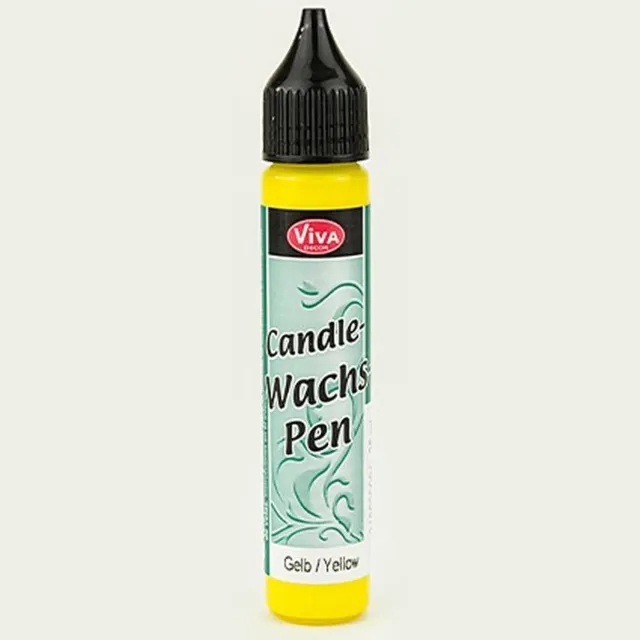 Viva Decor Waspen GEEL (waxpen om kaarsen te decoreren)