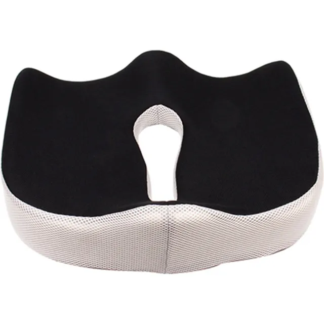 Fine Asianliving Zitring Memory Foam Gel Donutkussen Traagschuim 45x38x13/7cm - Zitring – Donut Kussen – Aambeien Kussen – Stuitkussen – Orthopedisch Zitkussen – Donutkussen Stuit - Ringkussen Original - Houding Correctie multi