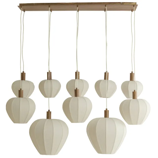 Light & Living hanglamp HUXI (Ø49x200 cm) Naturel