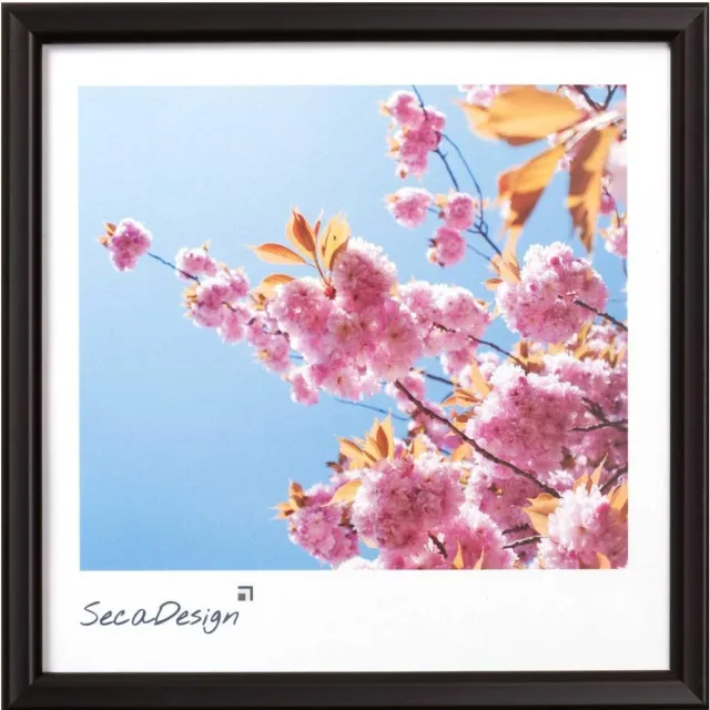 SecaDesign Iris Fotolijst - Fotomaat 13x13 cm - Zwart