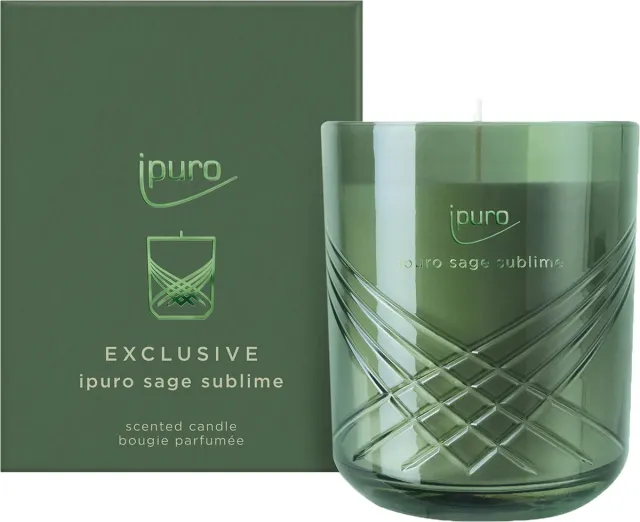 Ipuro Geurkaars Sage Sublime 270gr Groen