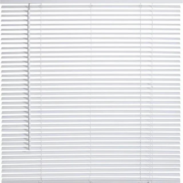 Timlux Jaloezie Hout - 25mm - 100x175 cm Wit