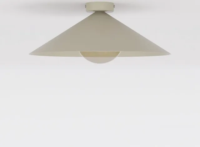 Emibig MONO 1M CEILING LIGHT MOCHA AMBER Amber goudgeel