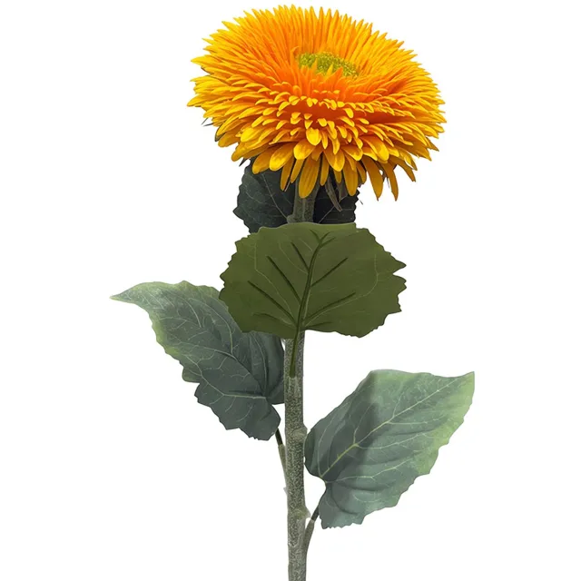 Clayre & Eef Kunstbloem Oranje Kunststof