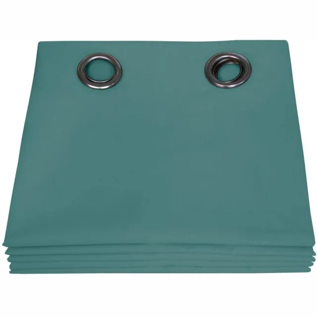 Moondream LumenControl™ Totaal Verduisteringsgordijn | Licht+Zonwering | 100% Ondoorzichtig | EU-fabricaat | Oogjes | Blauw MC8826 | 135x250 (BxH) cm