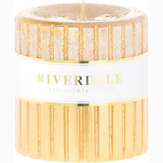 Riverdale Venetian Stompkaars goud 9x9cm - Goud