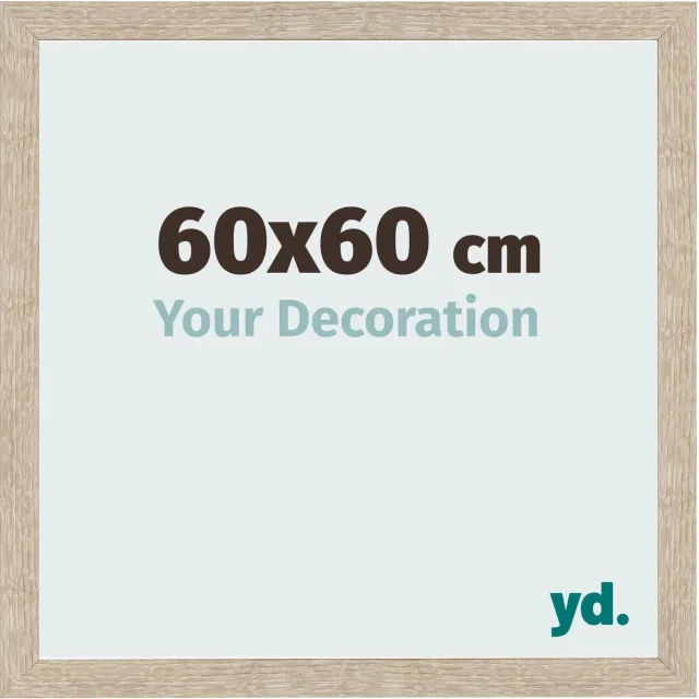 yd. Your Decoration - Fotolijst 60x60 cm - MDF - Sonoma Eiken - Bologna