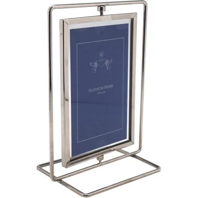 Henzo Fotolijst - Henzo - Platinum Single Swing - Fotomaat 10x15 cm - Zilver