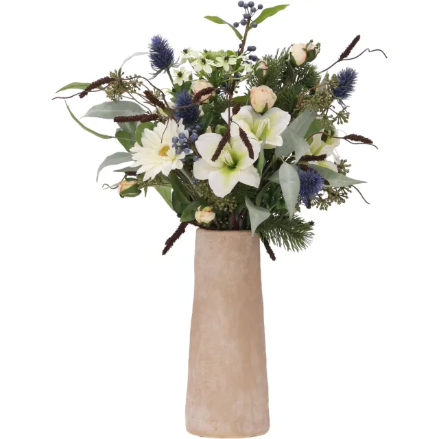 maxifleur Kunstplanten Winterboeket kunstbloemen Caro Engelberg 70cm Meerkleurig