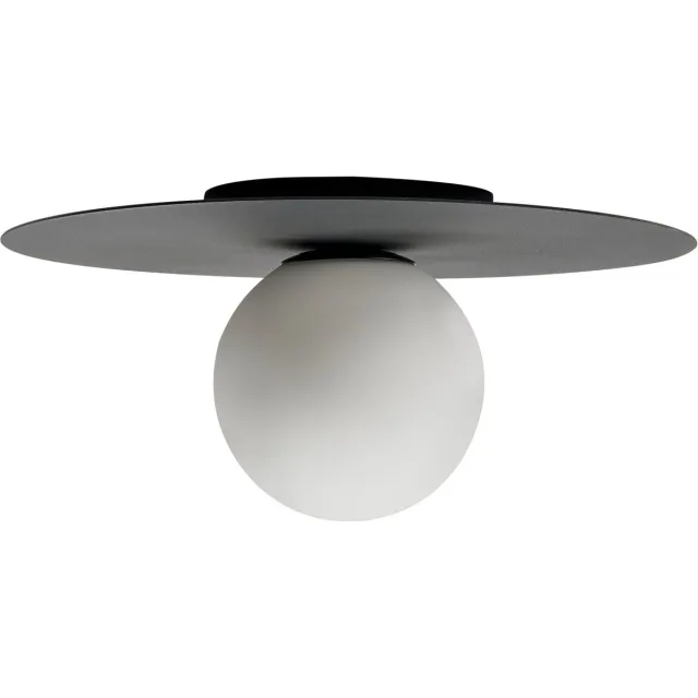 Beliani TARDES - Plafondlamp - Zwart - Aluminium