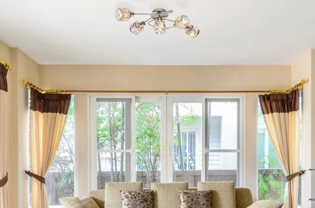 Globo plafonniere - Kris - nikkel - metaal - E14 - 54356-5