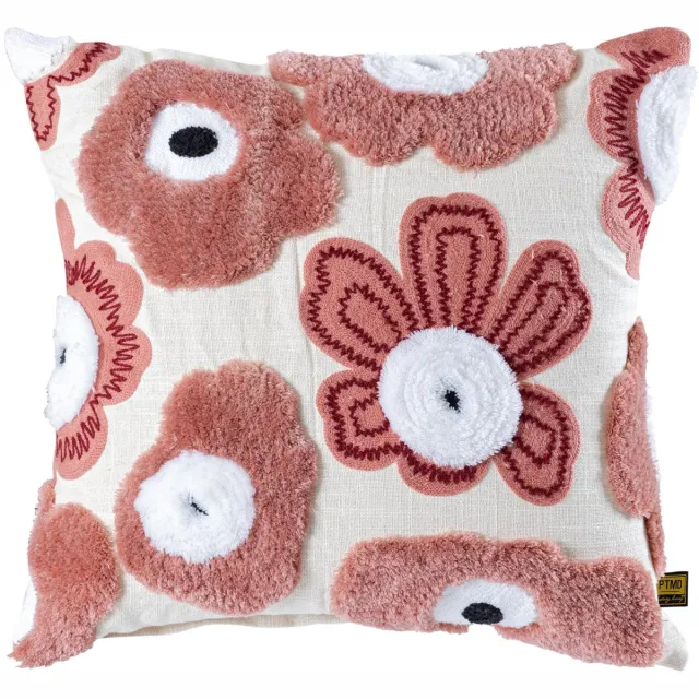 PTMD Sierkussen Primuse - Roze - 45x4x45cm