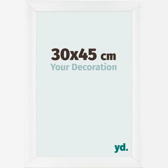 yd. Your Decoration - Fotolijst 30x45 cm - MDF - Wit Hoogglans - Pisa