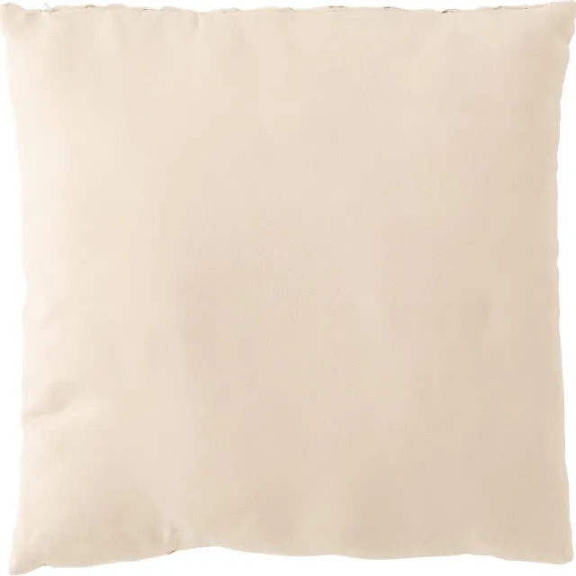 J-Line kussen Gewoven - polyester - beige