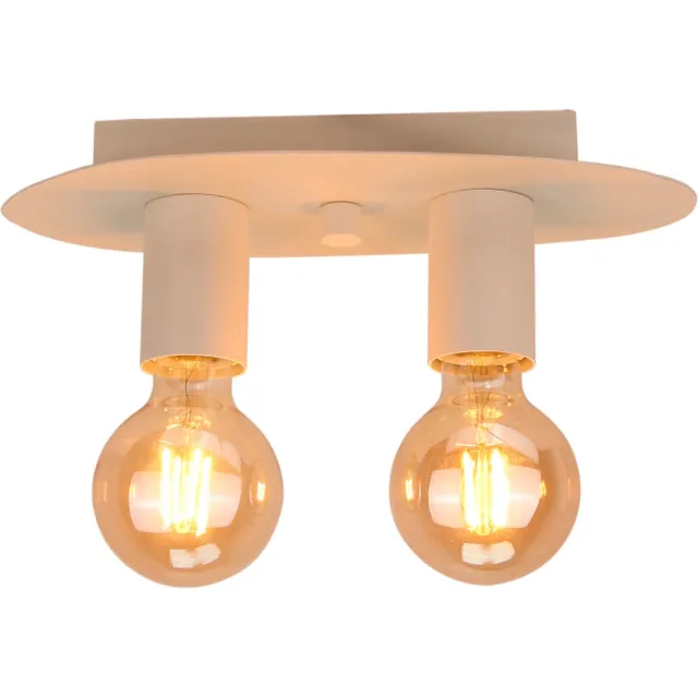 Chericoni Verlichting Chericoni Colorato Plafondlamp - 2-lichts - Creme - Metaal