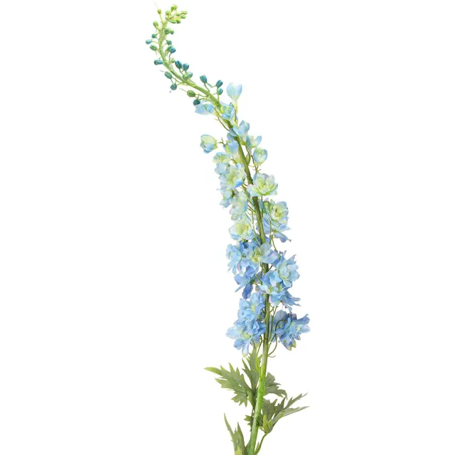 Viana Kunst Ridderspoor Blauw Kunstbloem Delphinium 130cm