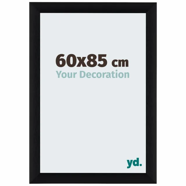 yd. Your Decoration - Fotolijst 60x85 cm - Aluminium - Zwart Geborsteld - Tucson