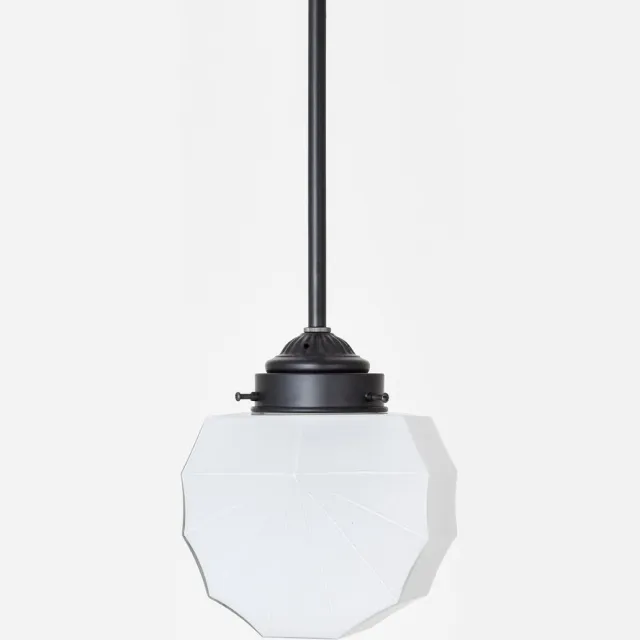 Coloured by Art Hanglamp Johanna Moonlight - Art Deco Trade Zwart