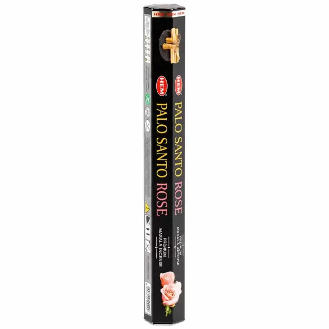 BERK HEM Hexagonale Wierook – Palo Santo Masala – Roos Zwart