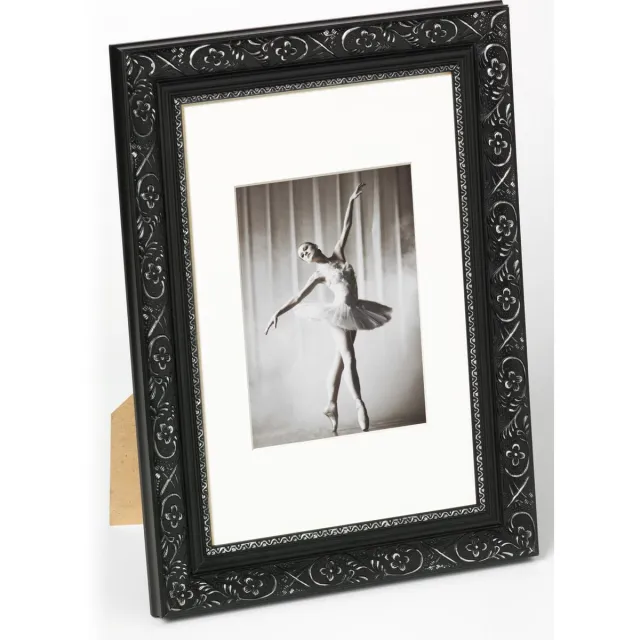 Walther Design Barock - Fotolijst - Fotoformaat 15 x 20 cm - Zwart/Zilver