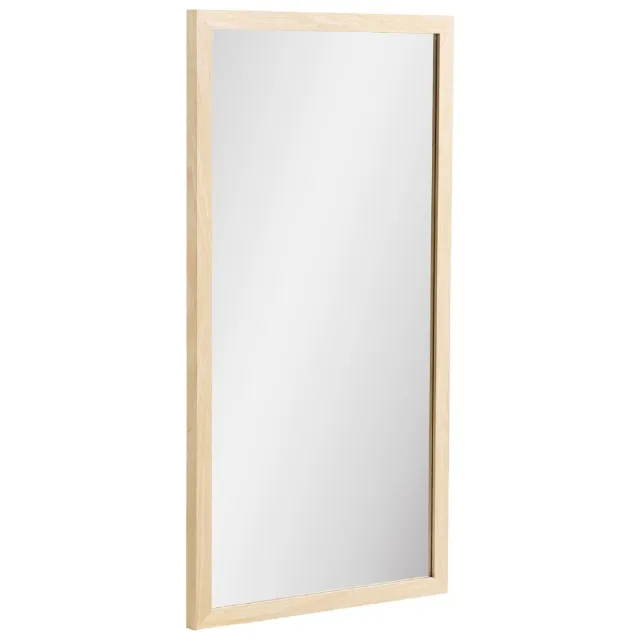 Nest of Nora Wandspiegel met houten frame - 45x75 cm - Natural Transparant