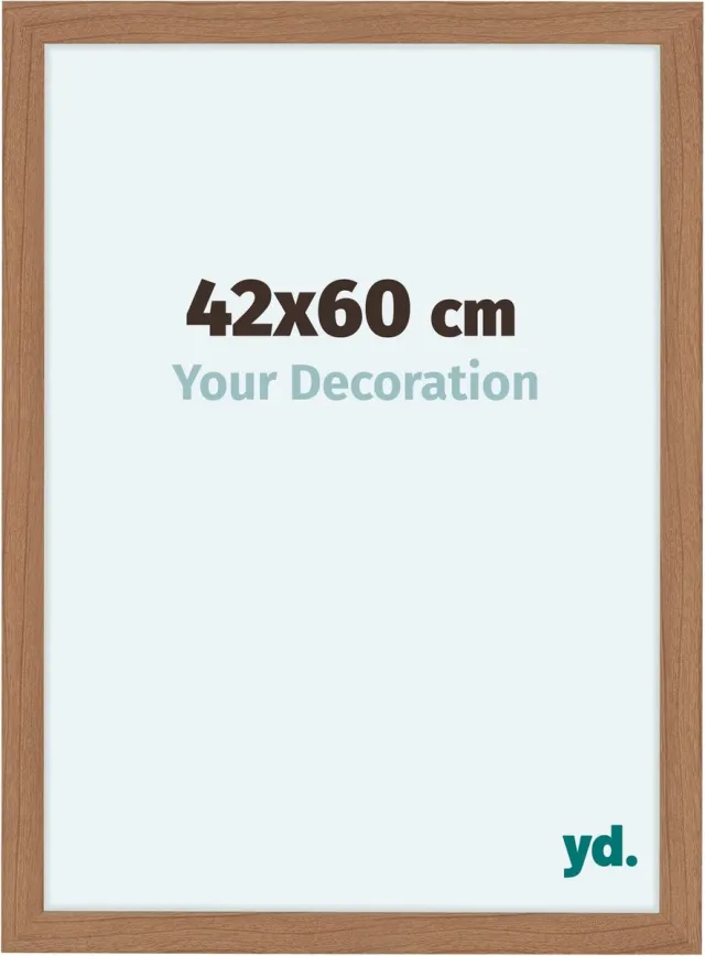yd. Your Decoration - Fotolijst 42x60 cm - MDF - Notenhout Licht - Como