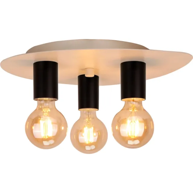 Chericoni Verlichting Chericoni Colorato Plafondlamp - 3-lichts - Zwart - Metaal