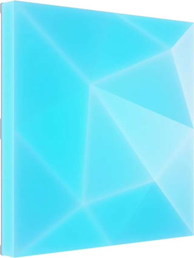 Nanoleaf Blocks Textured Big Squares Uitbreidingsset - 2 Squares - RGBW - Google, Apple, Alexa Compatibel Wit