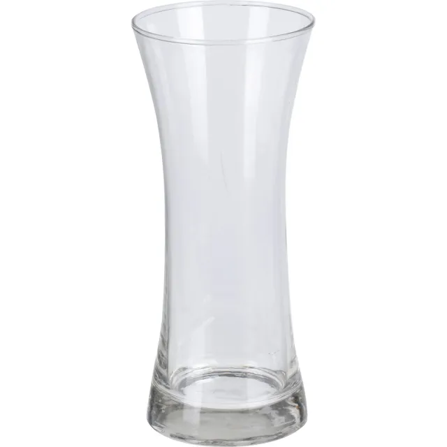 Bellatio Flowers & Plants bloemenvaas - transparant glas - Home deco - Bloemenvazen - Voor bloemen en boeketten
