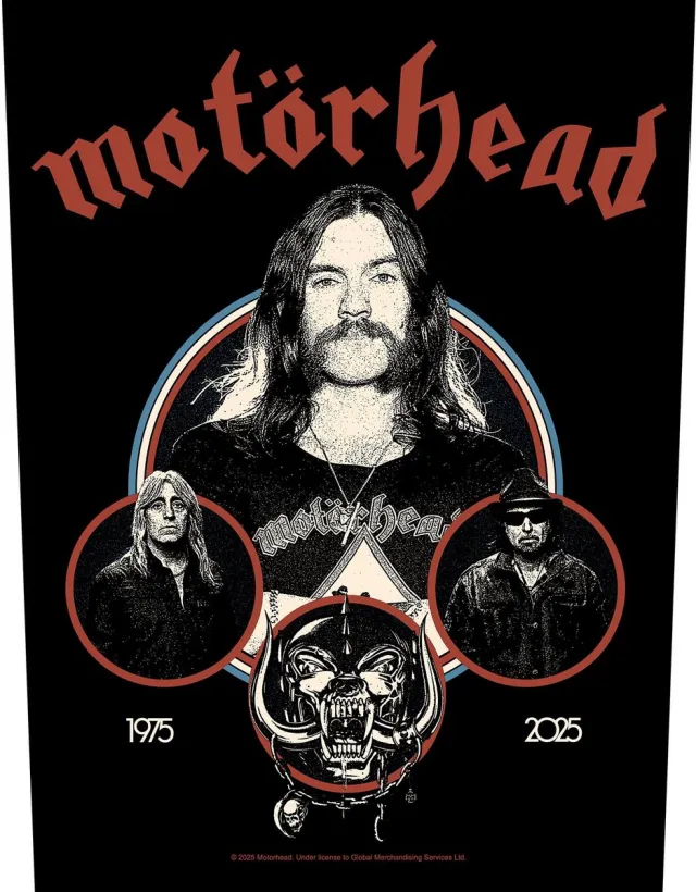 Motörhead Band Circle Unisex Embleem - meerkleurig - Standard multicolor