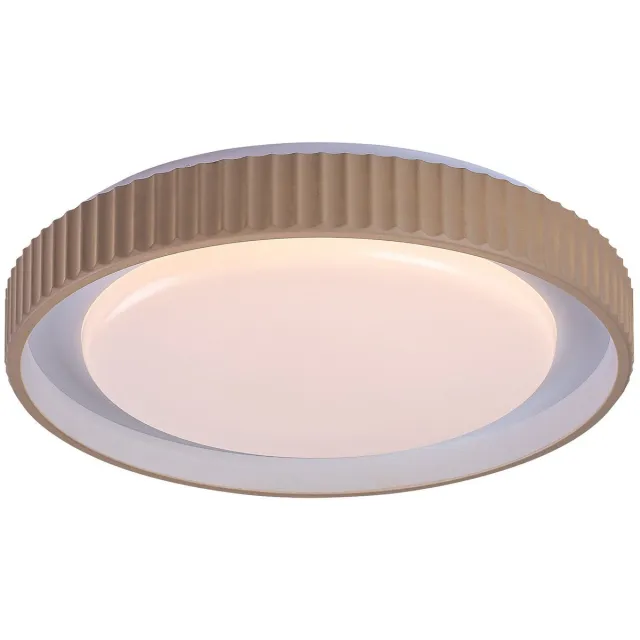 Rabalux Pastello - plafondlamp - LED-lamp 48 W IP20 grijs-beige 3000-6500 K, geheugenfunctie met afstandsbediening, timerfunctie, nachtlampje-effect, 71345 grijs en beige