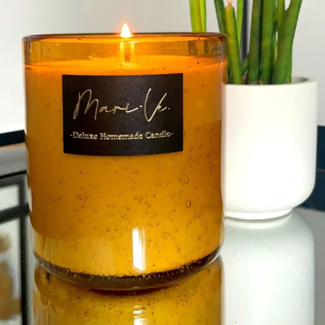 Mari-Ve • Amber - Large Jasmijn Geurkaars | 450ml