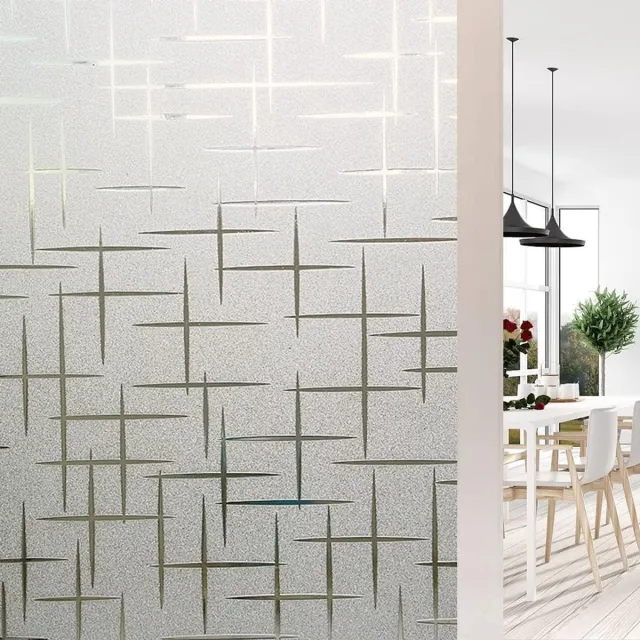 Imperatoris Zelfklevende Raamfolie – Matglas Raamfolie / Inkijkwerende Privacyfolie – Voor Ramen en Glazen Deuren – Screenprotector – Eenvoudig Aan te Brengen – 60x200cm J036
