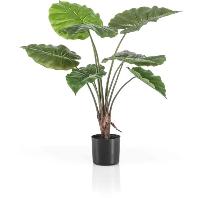 Emerald Kunstplant Alocasia 70cm - Kunstplant voor binnen Groen