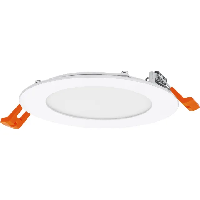 Osram Essential LED inbouwspot Slim 120mm 8W Wit, set van 3 downlights 550lm koel wit 4000K, plafondspot IP20
