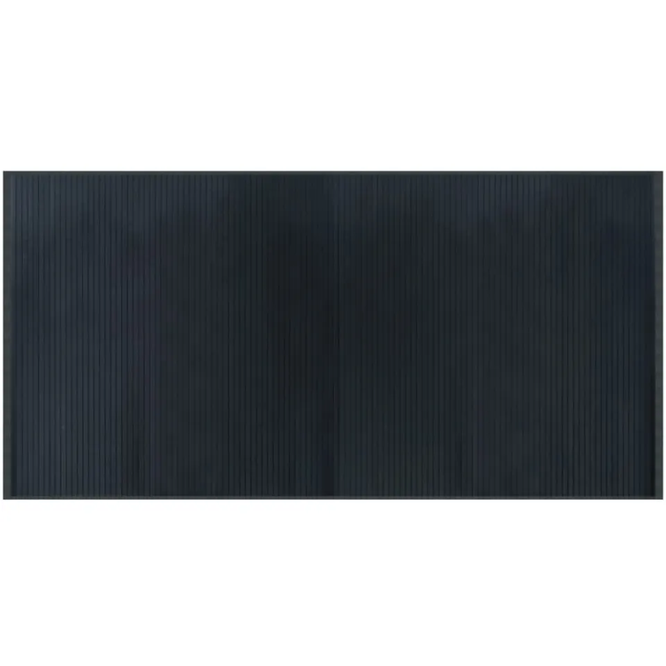 vidaXL Vloerkleed rechthoekig 100x200 cm bamboe grijs, foto 3