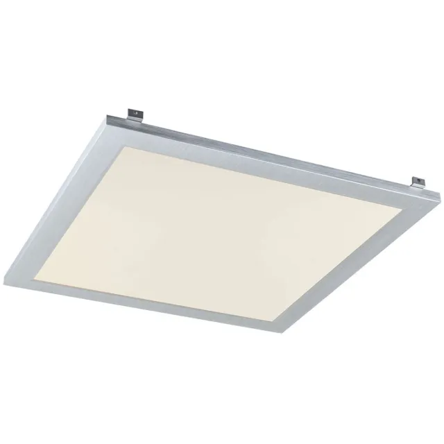 Globo LED 18 watt plafondlamp verlichting hoekige lamp aluminium frame licht Globo 41811 Wit