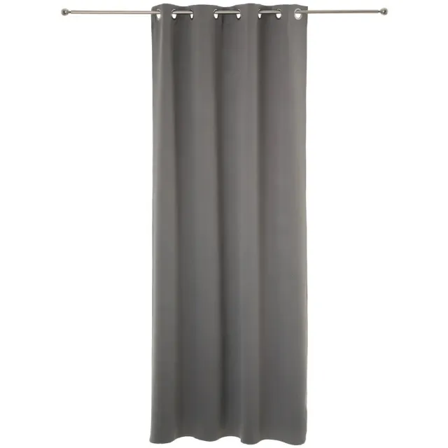 Atmosphera Gordijnen verduisterend 135 x 240 cm 2 stuks grijs