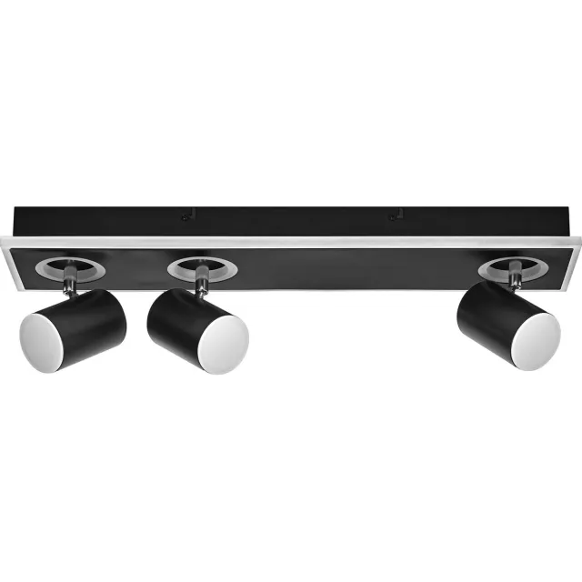 LEDVANCE DECOR SPOT MARS, 41W, 1.425lm, zwart, spot, verstelbare koppen, veelzijdig gebruik, interieurspot, warm witte lichtkleur, hoogwaardige optiek, eenvoudige installatie