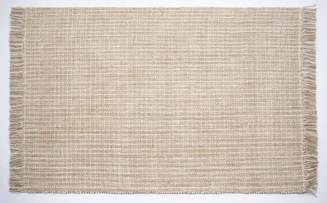 Dutch Lifestyle Ecru Beige - Wol - Vloerkleed - Beige