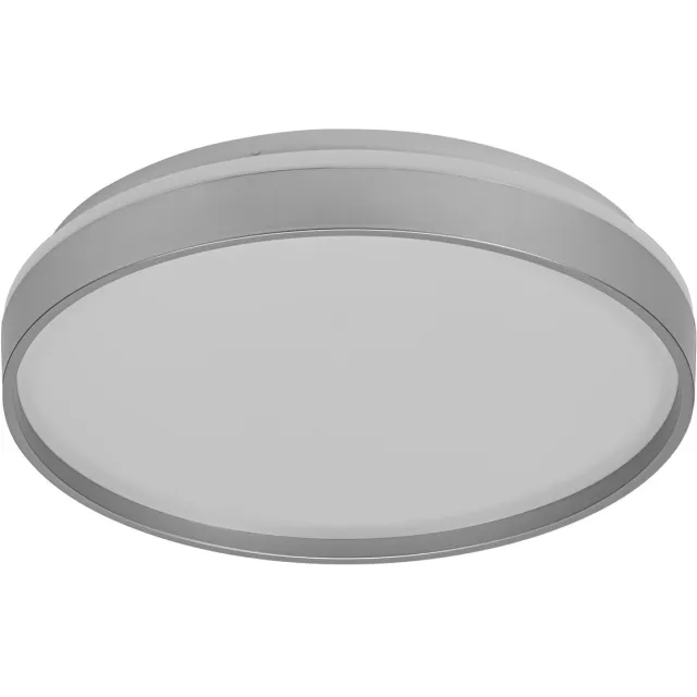 Osram ORBIS Gisela LED Plafondlamp 385mm, 24W, 3000K warm wit, Zilver, Metaal met Kunststof ring, IP20