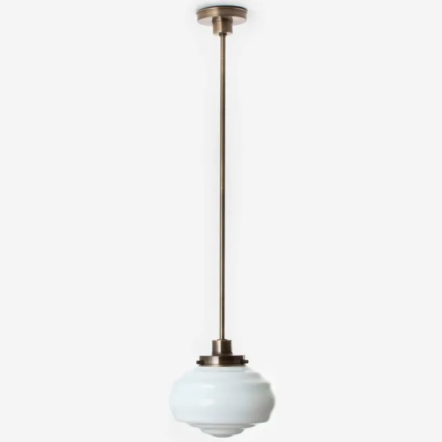 Coloured by Art Hanglamp Alphonse 20's Brons - Art Deco Trade