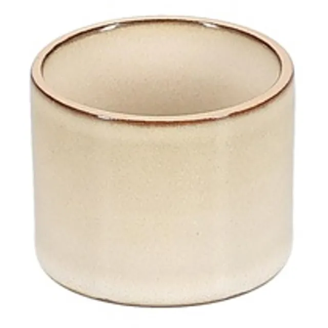 Fameilleur servetring 5cm ivoor Meridian set van 4 - stenen decoratieve servethouder, voor feestelijke tafeldekking, voedselveilig, servies voor thuis, restaurant en horeca, mooi als cadeau