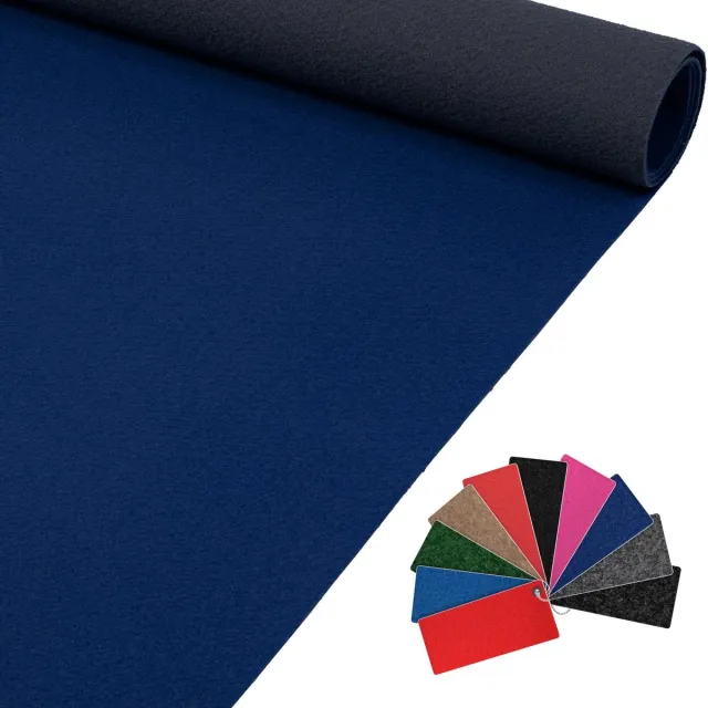 ANRO Eventtapijt Blauw 400x100 cm - Antislip - Weerbestendig