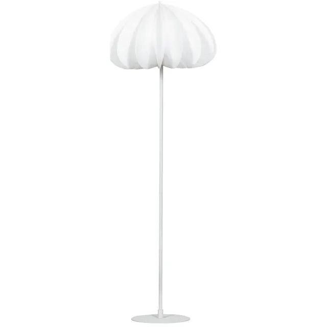 WOOOD Dalia vloerlamp - Papier - Wit - 150xØ50 cm white