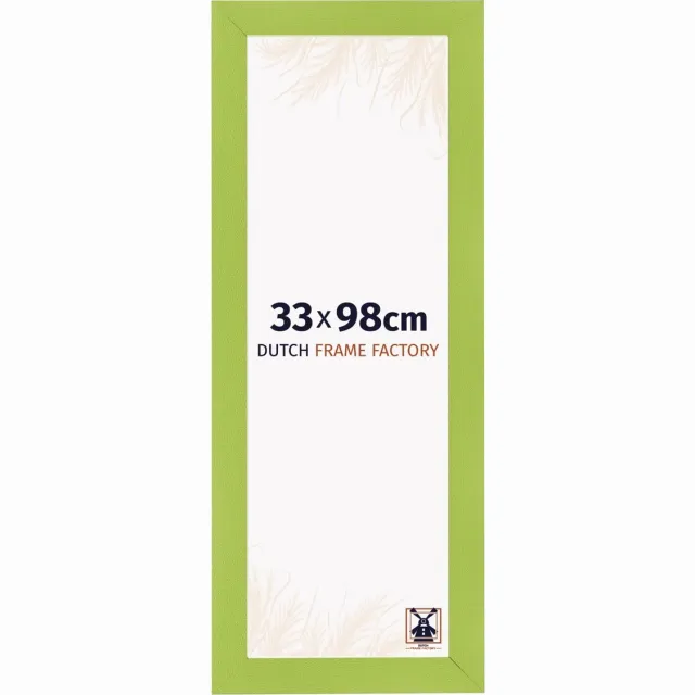 Dutch Frame Factory Fotolijst 33x98 cm - MDF - Groen - Praag