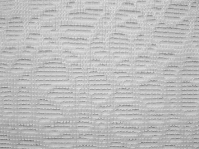 Elbersdrucke Gordijn met lussen Membran 255x140 cm wit transparant Weiß