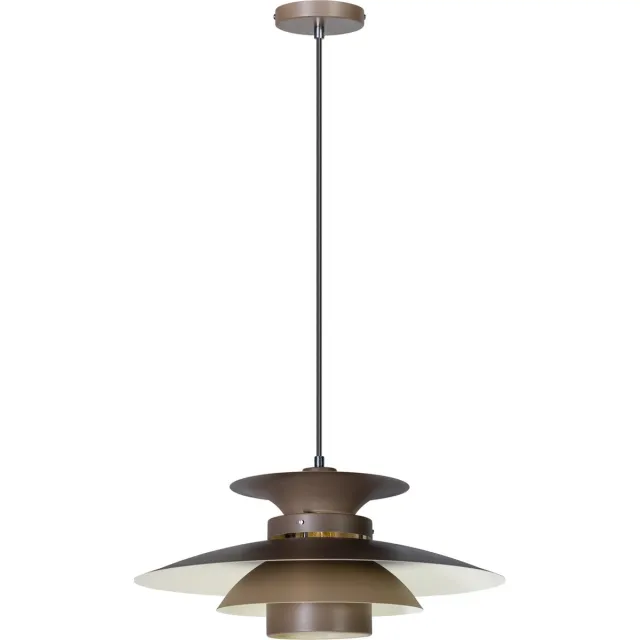 Expo Trading Hanglamp Potenza Taupe 50cm - Giga Meubel